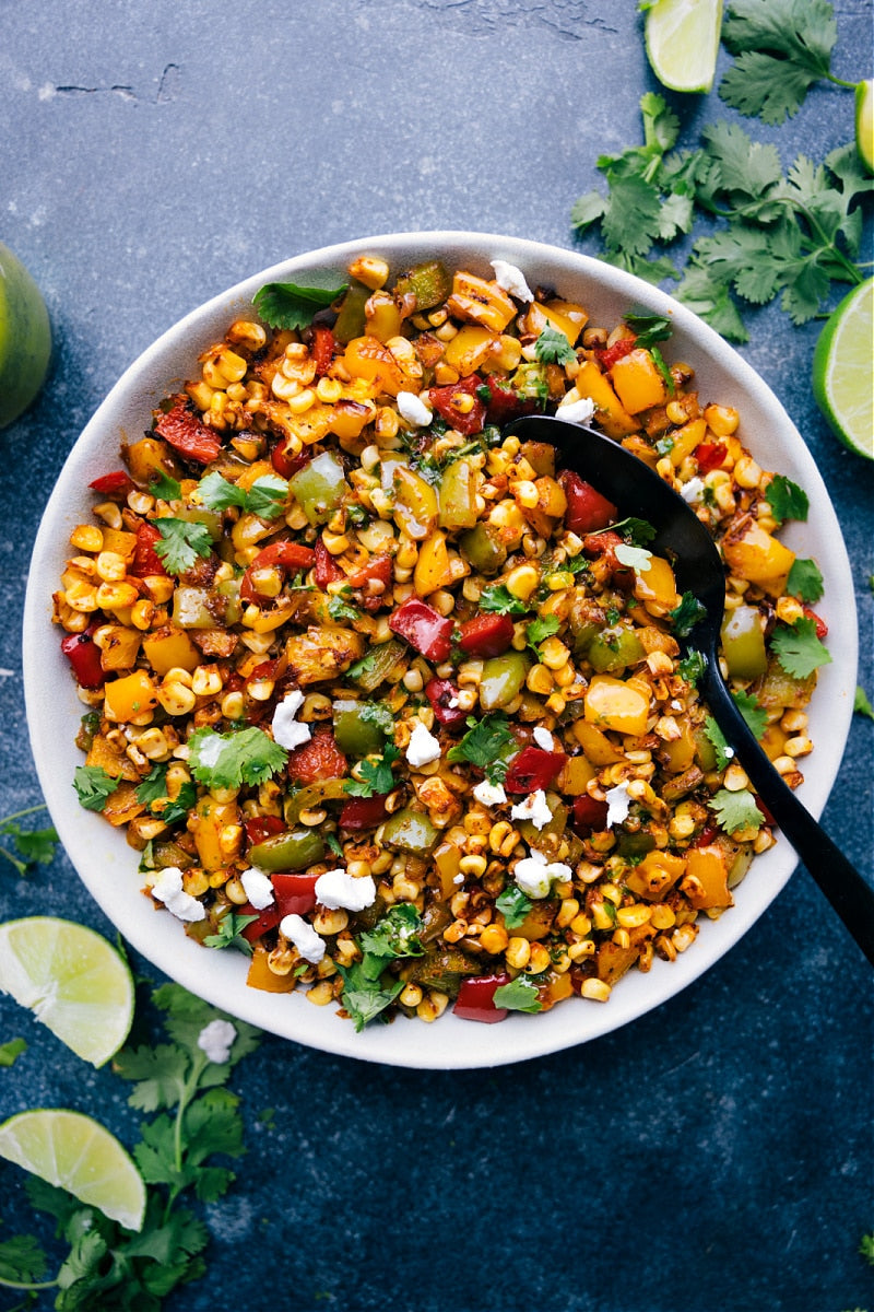 Grilled Corn Salad